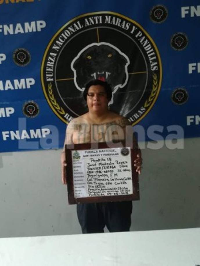 El pandillero se hacía pasar por Romel Samir Acevedo.