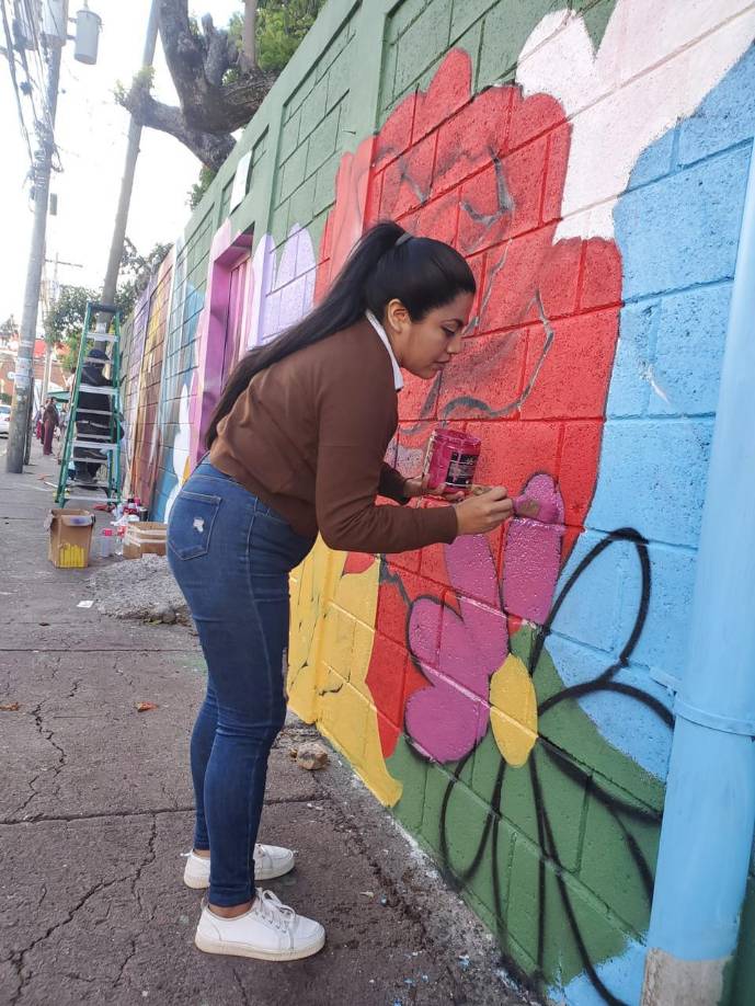 Realizan proyecto artístico en el Asilo de Inválidos del Hospital San Felipe
