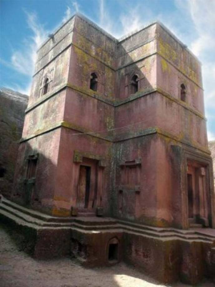 Biet Ghiorgis o iglesia de San Jorge. Foto: upsocl.com