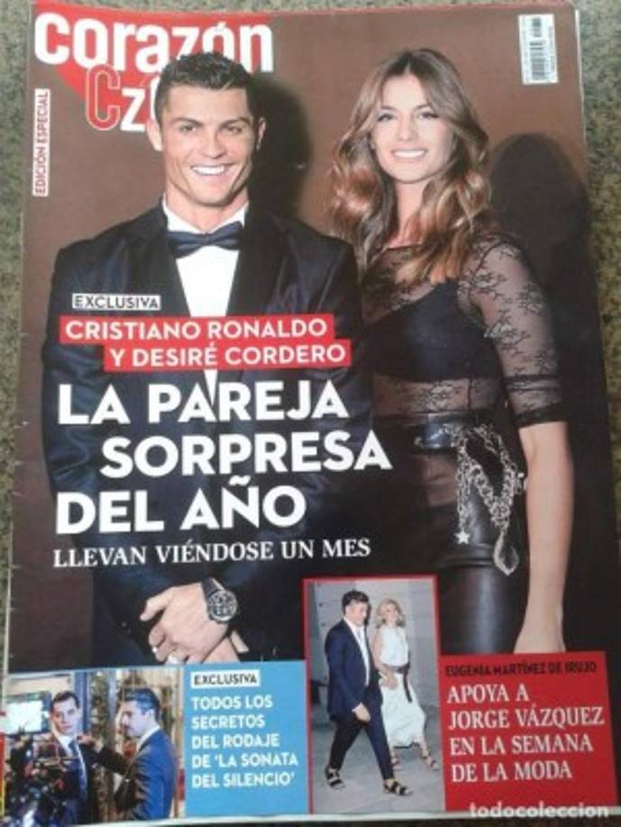 La modelo española Desiré Cordero fue portada de varias respuestas ya que señalaban que había conquistado el corazón de Cristiano Ronaldo. Hoy la chica olvidó al crack de la Juventus y sale con otro jugador.