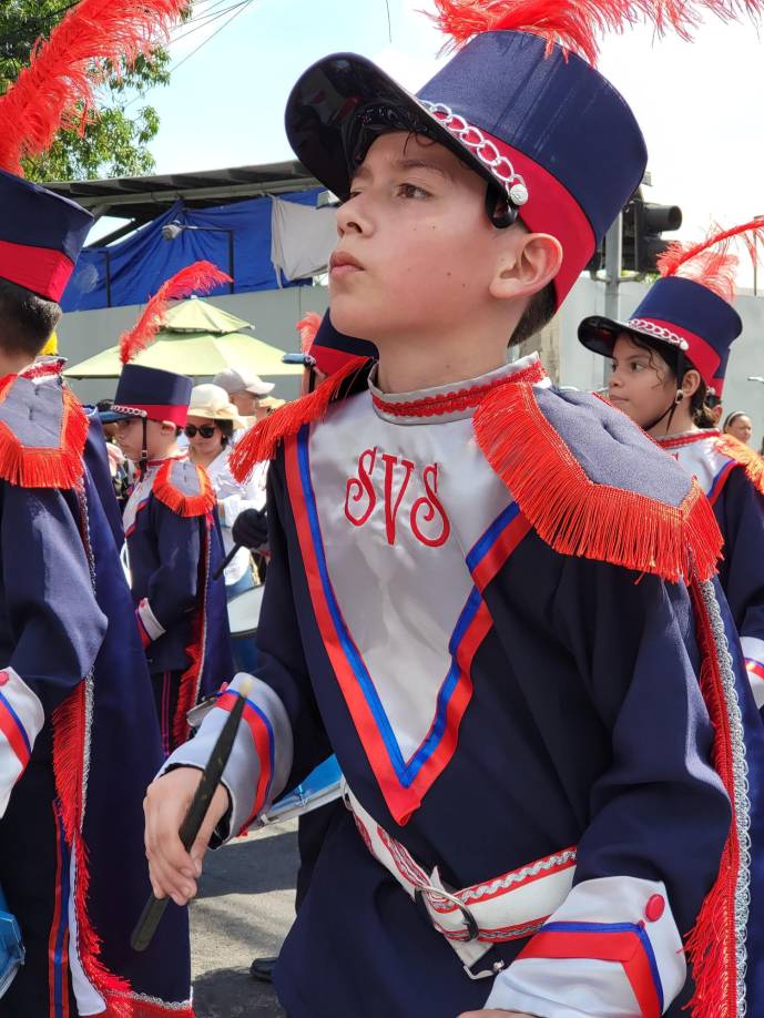 César Alejandro Muñoz fue uno de los integrantes de la banda de guerra de Sun Valley School.