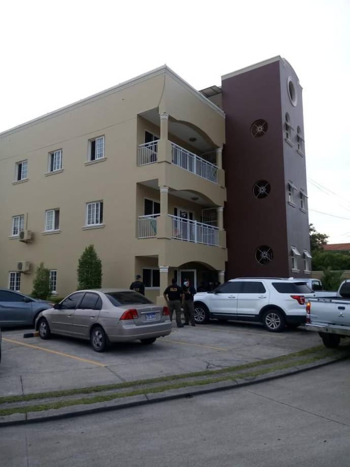 Edificio asegurado por el MP.