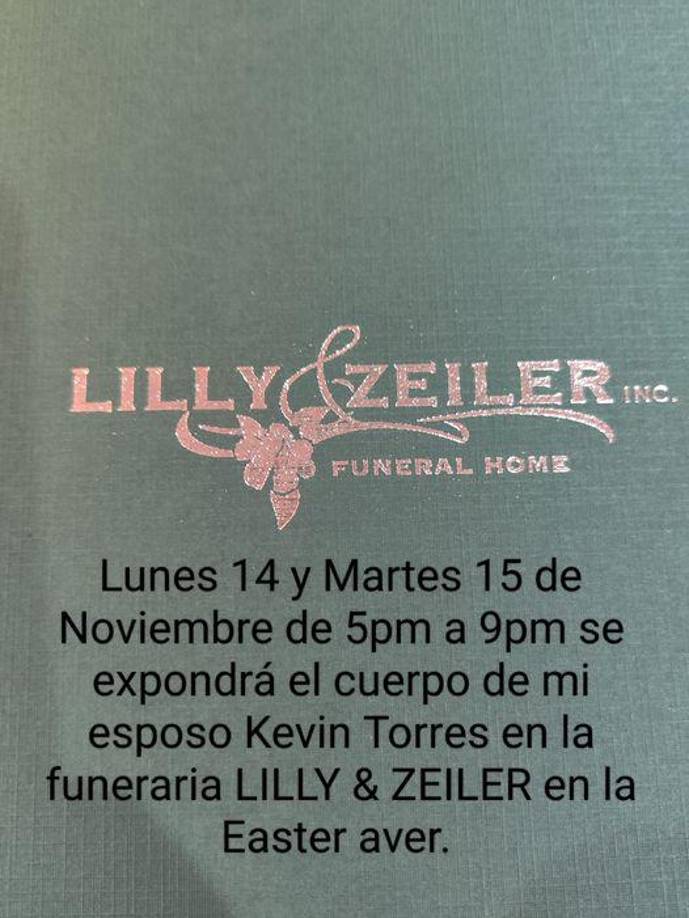 La famikia de Torres informó que este lunes 14 y martes 15 de noviembre, será el velatorio del infortunado hondureño.