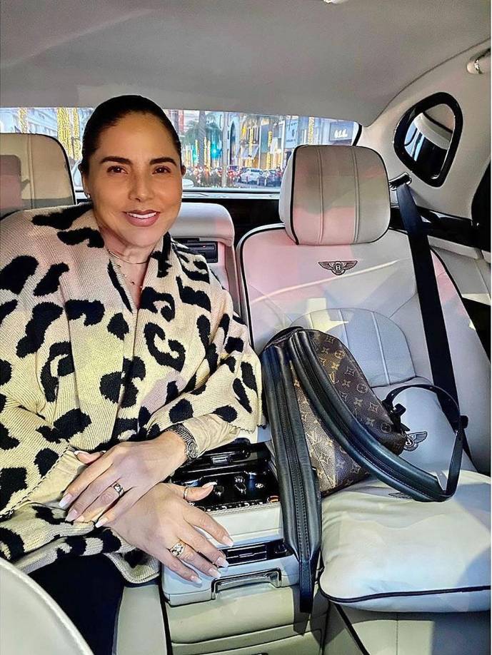 “Gracias por todo hijos Carlos y Paola. Los amo”, escribió María Isabel sobre esta imagen.