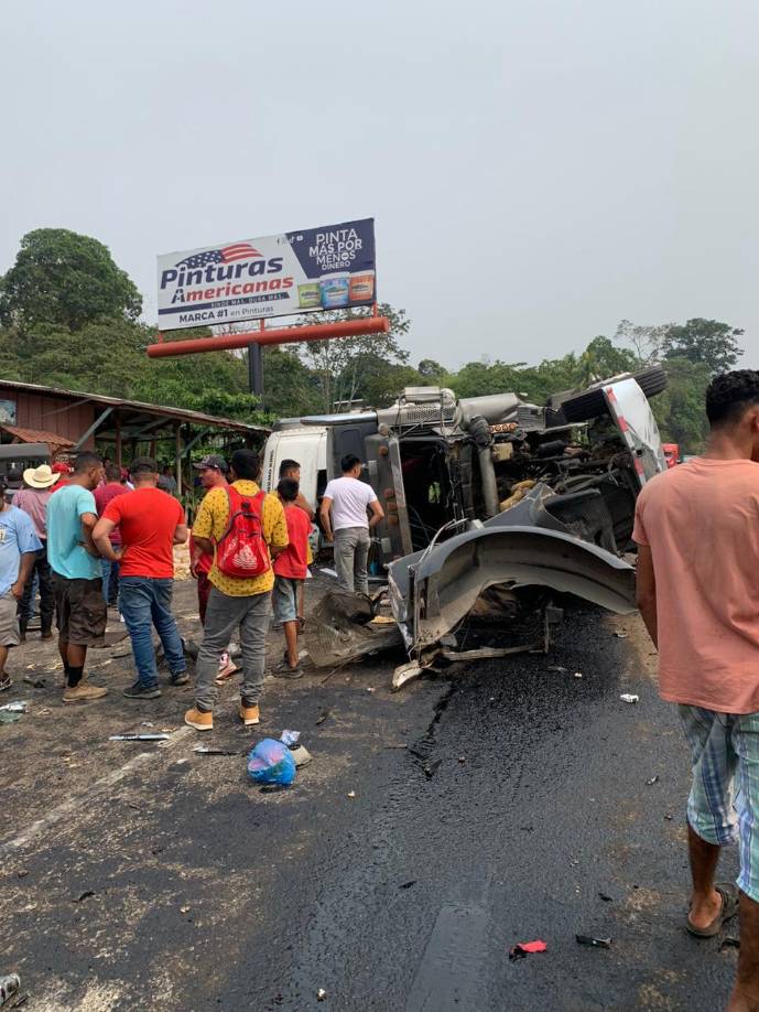 Hasta el momento solo se reportaron dos personas lesionadas, no hay fallecidos.