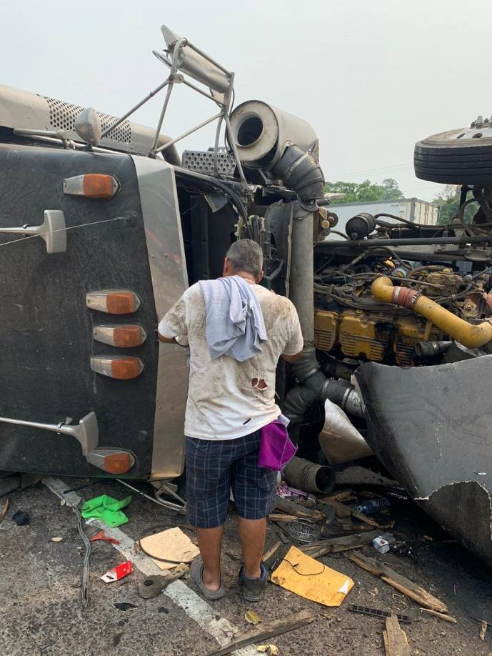 Manuel Blanco dijo que se salvó de milagro.