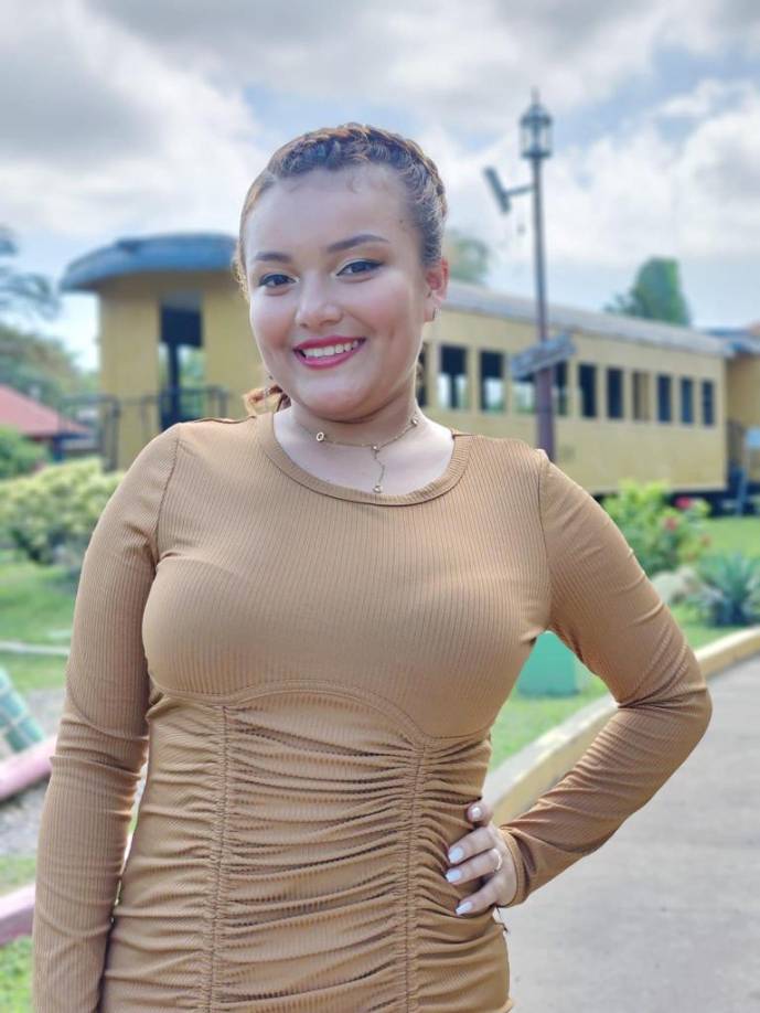 La joven Mercedez Ávila.