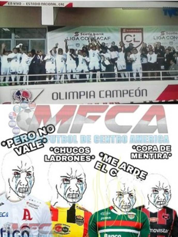 Los divertidos memes que dejó Olimpia campeón de la Liga Concacaf