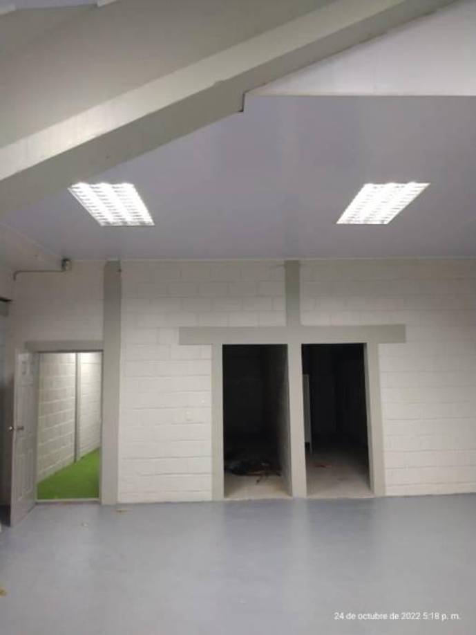 El interior del estadio también sufrió remodelaciones.