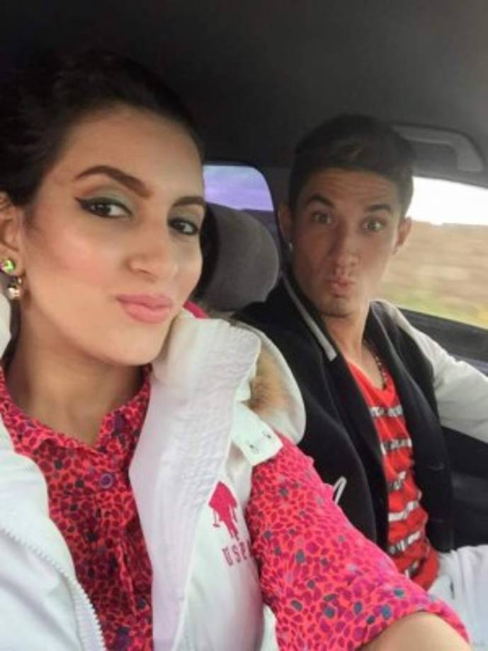 Roxana Kafati, ella es la esposa y mano derecha del volante hondureño Esdras Padilla.