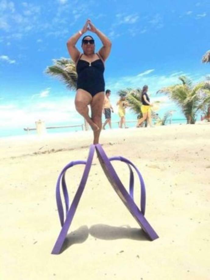 Esta es una de las imágenes que más causó gracia a los internautas.