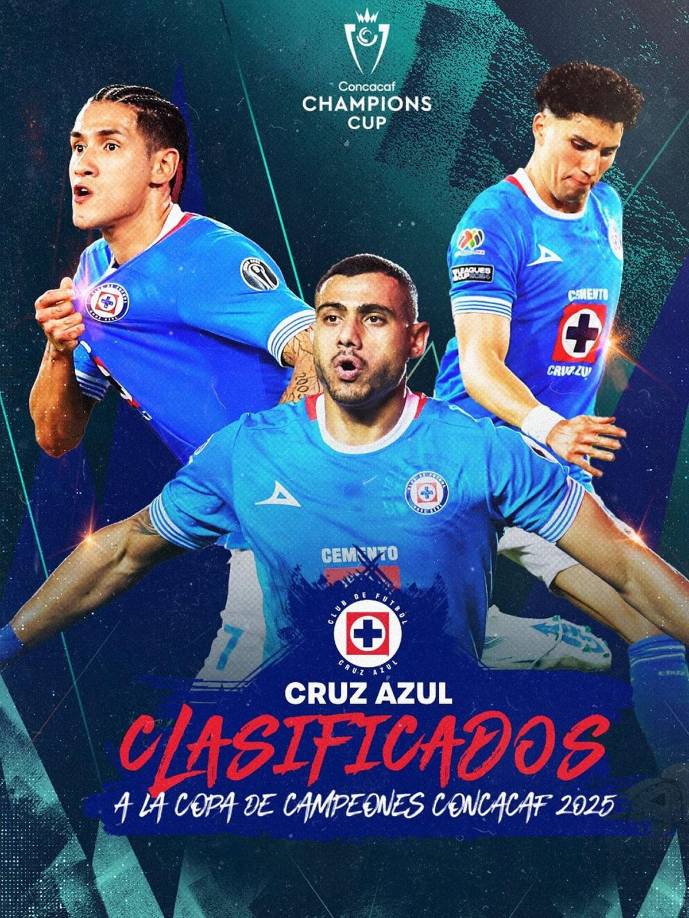 Cruz Azul (MÉXICO): Cruz Azul aseguró su lugar como subcampeón del Clausura 2024 de la Liga MX. Son el segundo equipo con más títulos de Concacaf, seis en total: 1969, 1970, 1971, 1996, 1997 y 2014.