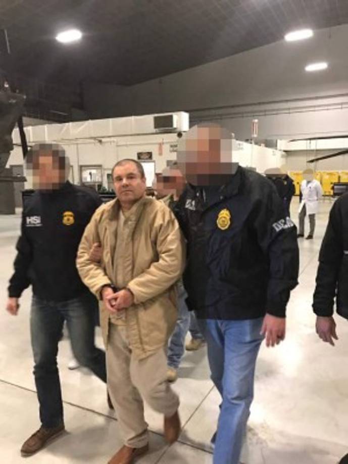 'El Chapo' Guzmán comparecerá este viernes por primera vez ante la justicia de Estados Unidos.