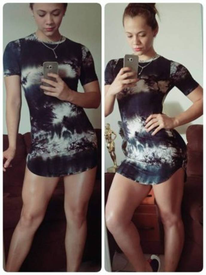 Siempre comparte fotos con sus seguidores en los que se nota su excelente figura.