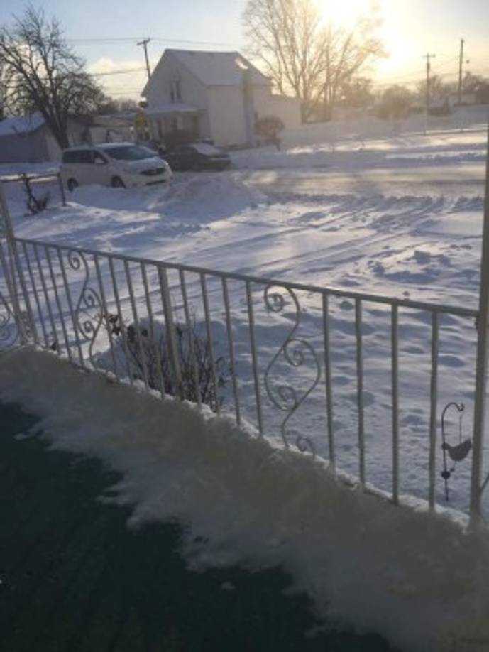 El usuario Mca Catracha se mostró muy preocupada por las temperaturas en Indiana y compartió esta imagen.