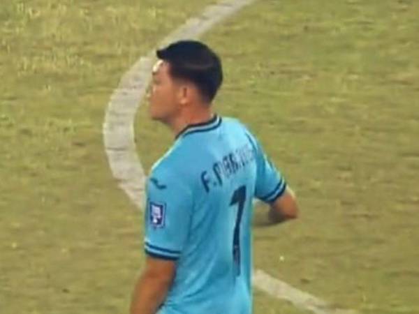 Francisco Martínez debutó con Honduras en el duelo ante Bermudas.