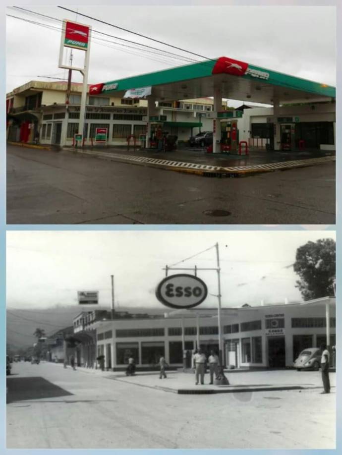 Avenida San Isidro, antigua gasolinera Esso. 