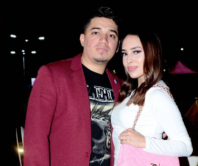 Freddy Dilworth y Valeria Girón