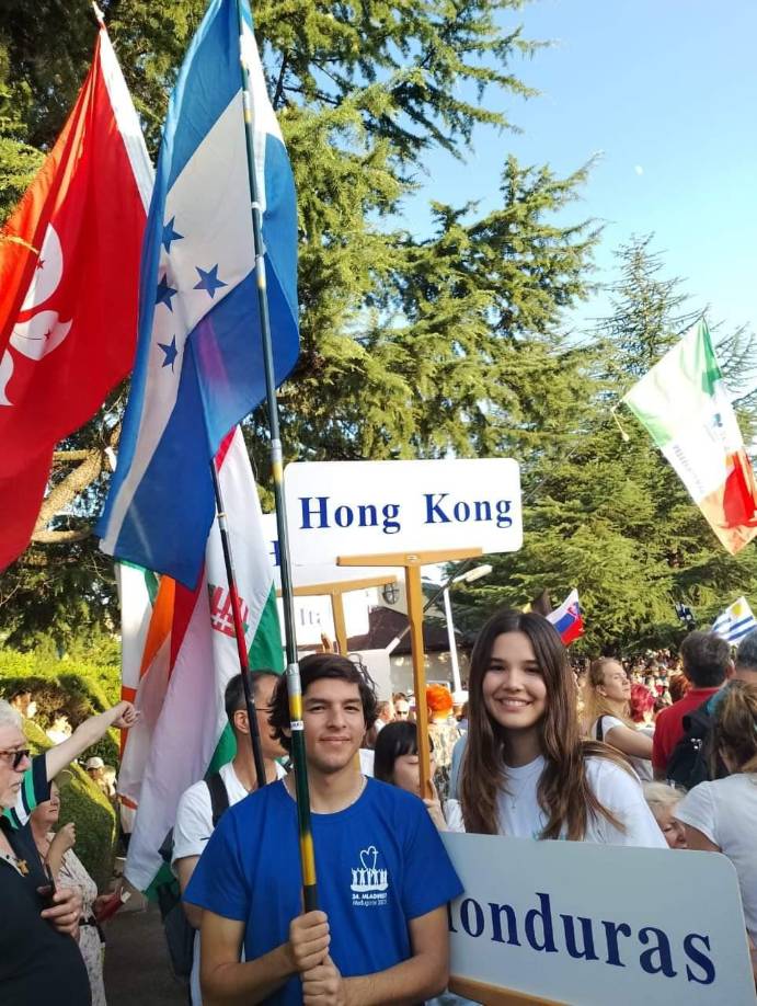 También asistieron a la misa de apertura de la Jornada Mundial de la Juventud. 