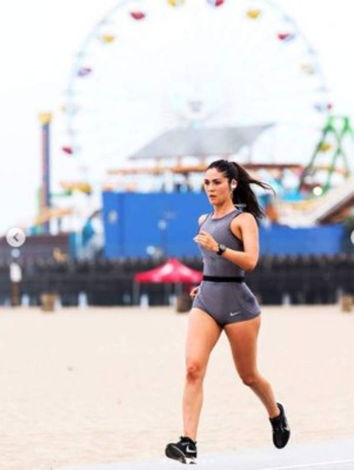 La actriz es amante del ejercicio según sus publicaciones en Instagram.