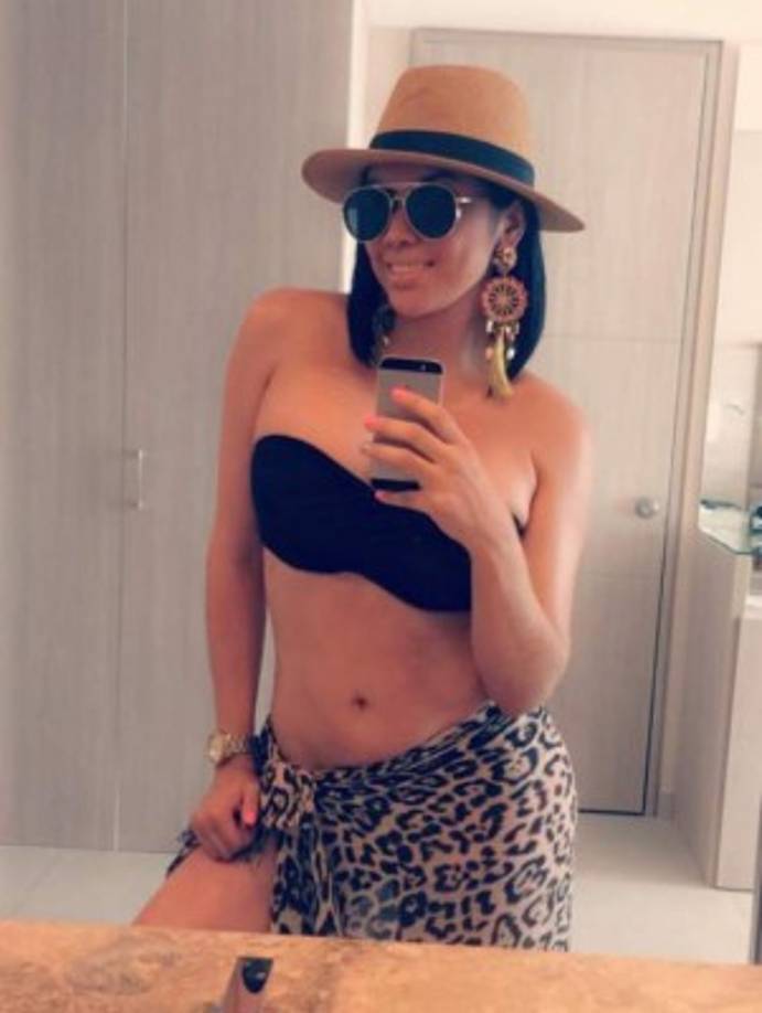 Johana es otra de las hermanas del futbolista, es una belleza.