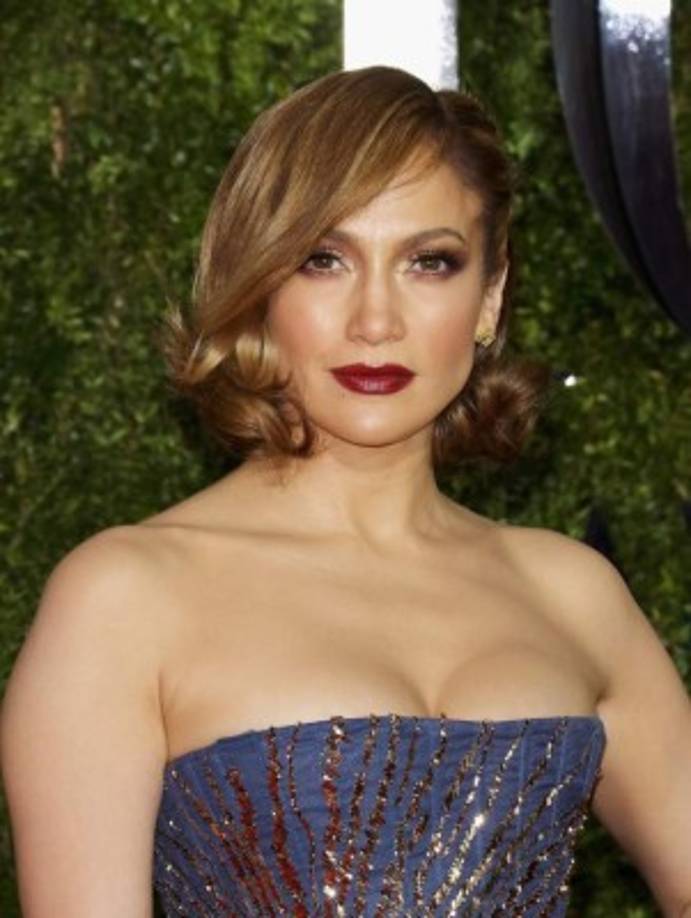 Jennifer López en su último cambio de look.
