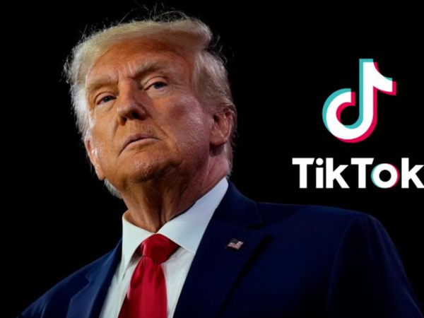 Donald Trump subió un video en TikTok que ya tiene 37 millones visualizaciones. Hasta el mediodía del domingo sumaba dos millones de seguidores.
