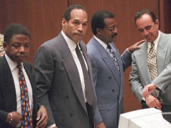 El fallecido deportista OJ Simpson.
