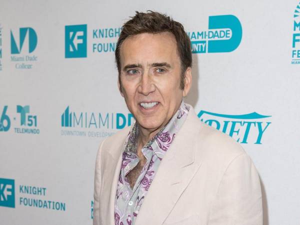 El actor Nicolas Cage.
