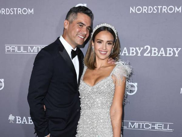 Cash Warren y Jessica Alba en una foto de archivo.