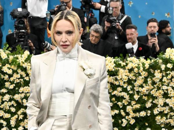La cantante estadounidense Madonna en la pasada edición de la gala MET.