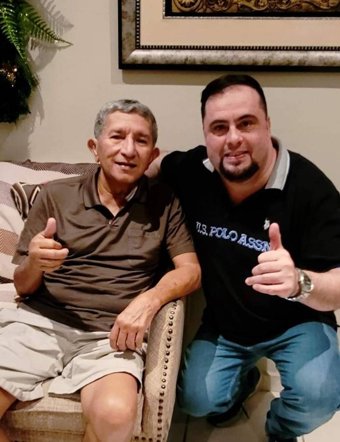 Óscar Bardales y Ángel Ríos en una fotografía de archivo.