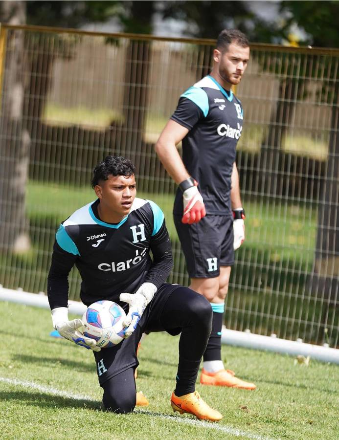 Juergen García sería suplente y Enrique Facussé defendería el arco de Honduras ante Estados Unidos.