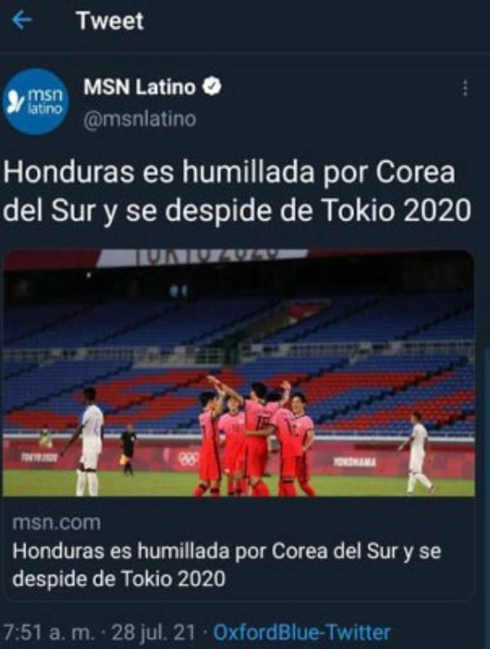 La paliza que encajó Honduras no pasó desapercibida en la prensa internacional.