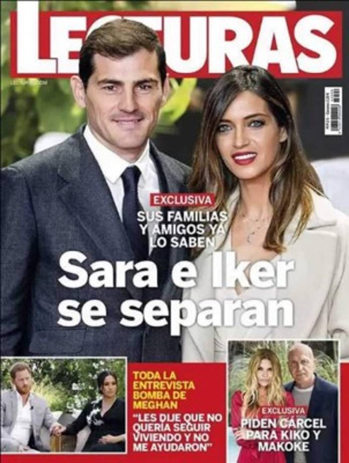 A mitad de semana, la revista 'Lecturas' aseguró en su información que la ruptura entre Iker Casillas y Sara Carbonero era un hecho y que llevan viviendo en casas separadas desde hace tiempo.