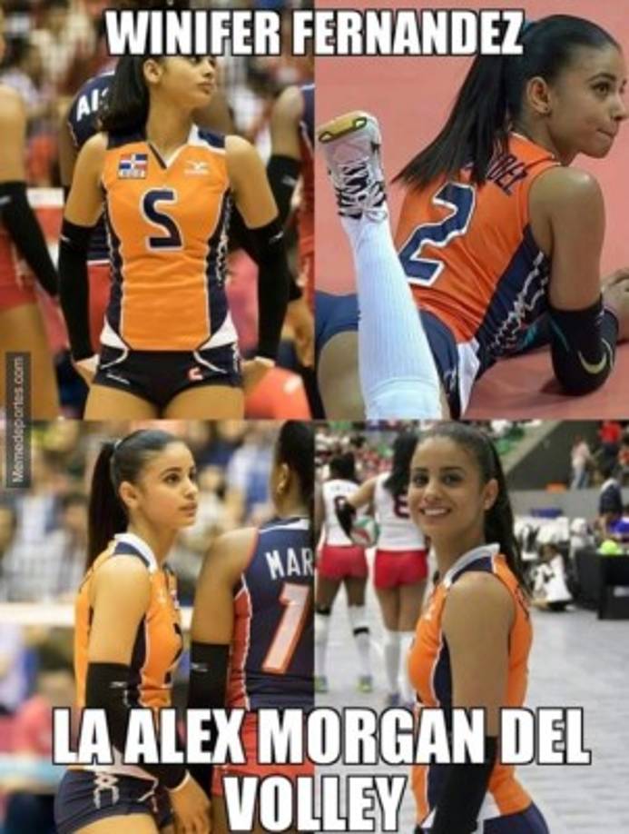 Winifer Fernández, la Alex Morgan del volley.