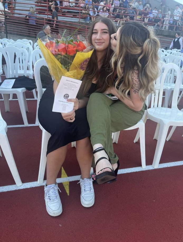 Fue este texto el que la despertó alrededor de las 5:00 a.m., cuando Naomi aún no había regresado a casa.