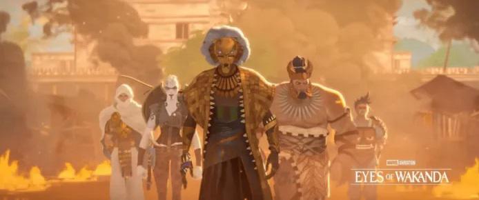 Imagen de la serie “Los ojos de Wakanda”.