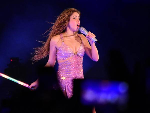 La cantante colombiana Shakira.
