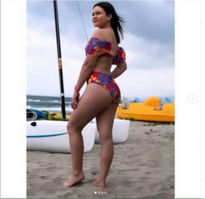 Jensy Malubi Paz, presentadora de juegos de lotería electrónica que se emite por Televicentro, es la novia de Romell Quioto y disfrutó las vacaciones de Semana Santa 2019 en Tela.