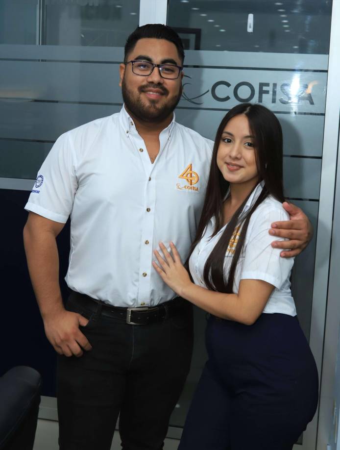 Isaac Rápalo y Leyla García 