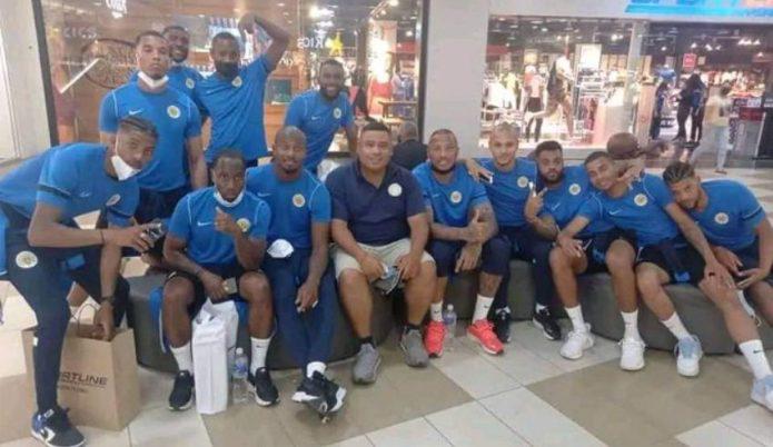 La delegación de Curazao se fue a un centro comercial de San Pedro Sula.