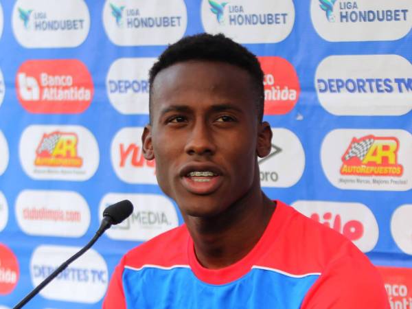 Kevin Güity habló en conferencia de prensa.