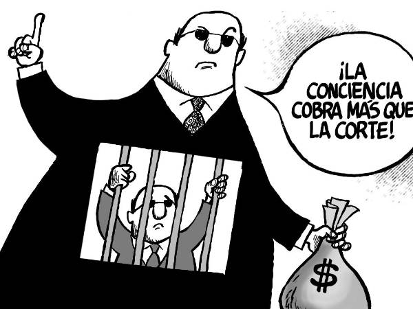 La pena de los corruptos