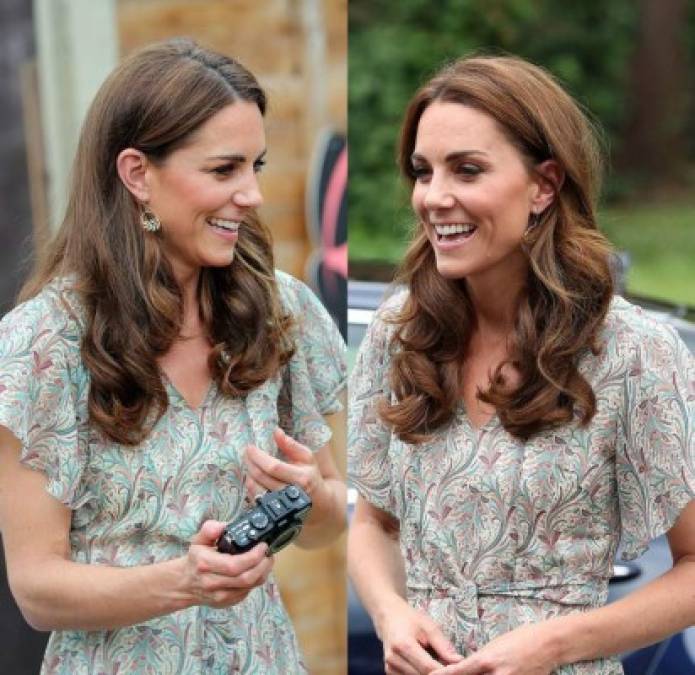 Kate mantuvo su maquillaje y sus joyas al mínimo, optando solo por sus anillos de compromiso y de boda y un par de pendientes de Catherine Zoraida. <br/><br/>