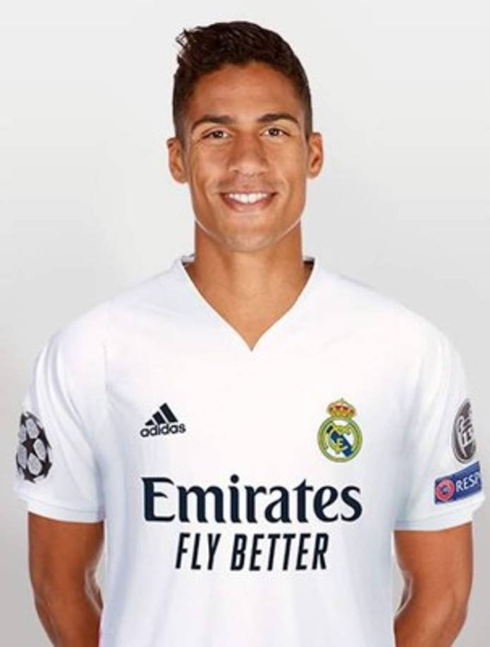 Raphael Varane (27 años) - El francés es el otro defensa titular del Real Madrid, junto a Sergio Ramos. Llevará el dorsal '5'.