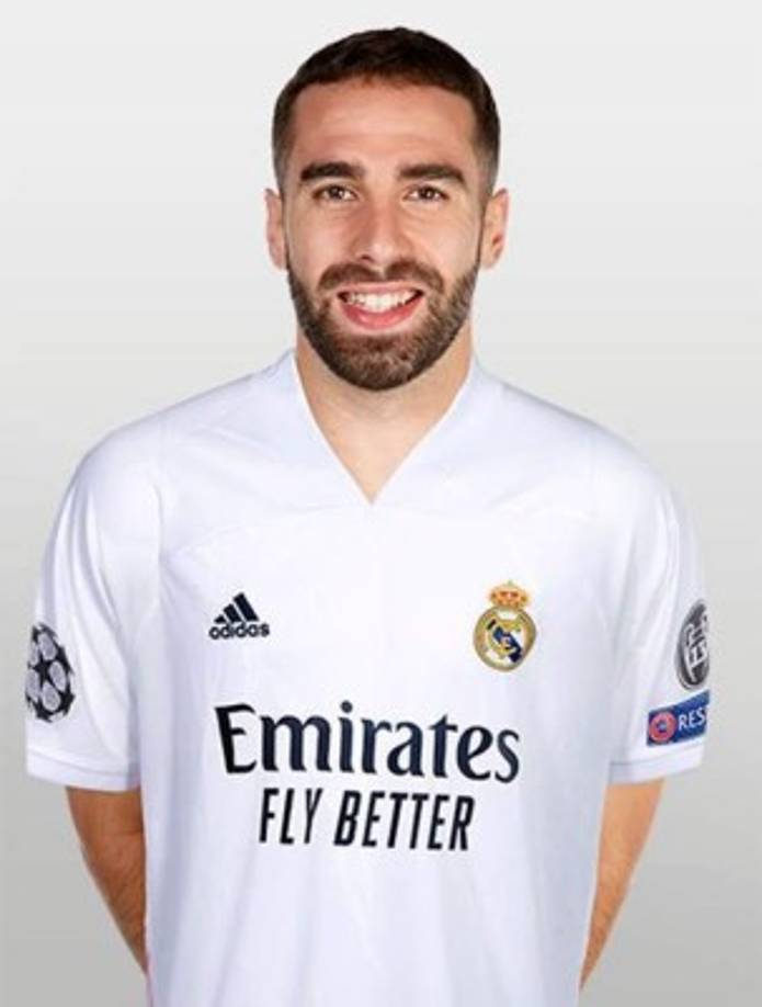 Dani Carvajal (28 años) - El lateral derecho español seguirá con el número '2' en su espalda.