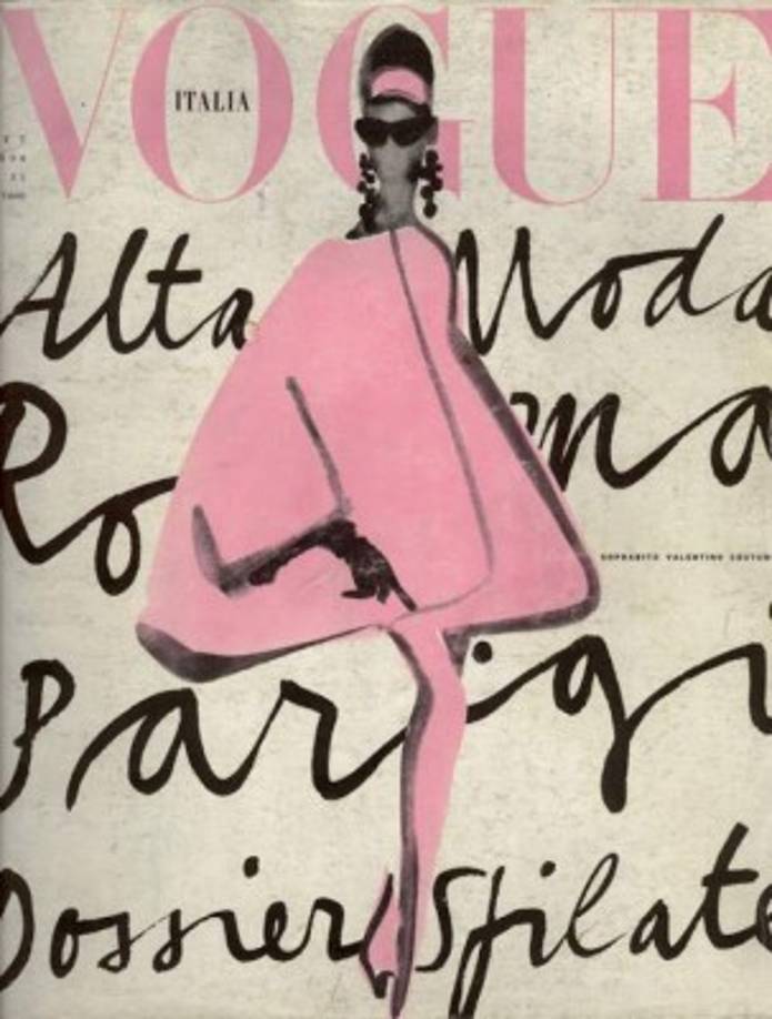 La portada de Vogue con una imagen de ZsaZsa Bellagio.