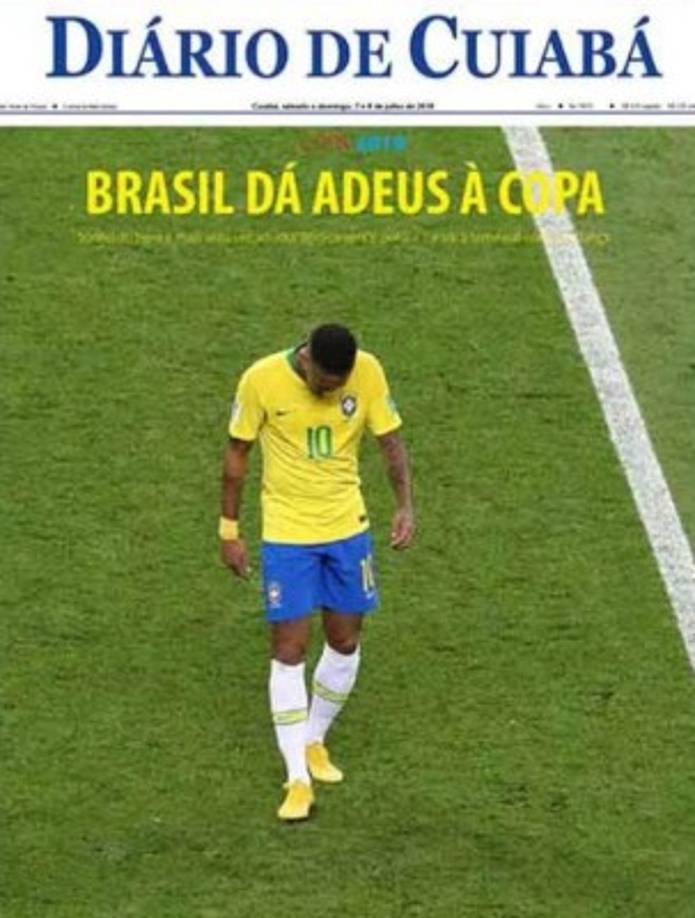 Los brasileños se han mostrado decepcionados por la eliminación.