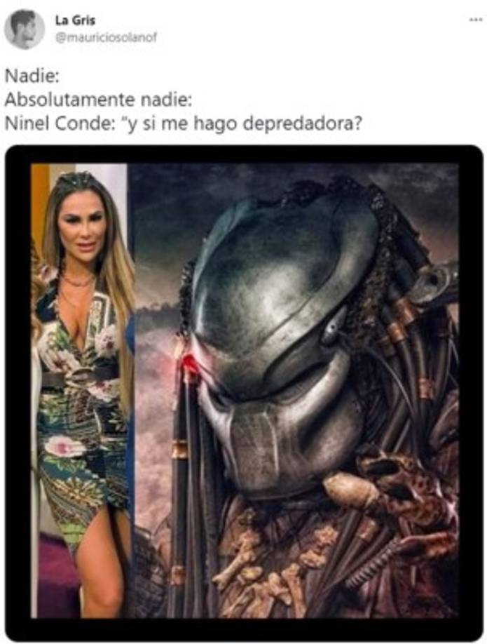 Algunos ironizaron con la imagen de la mexicana y la compararon con personajes de películas como Hombres de Negro o Depredador.
